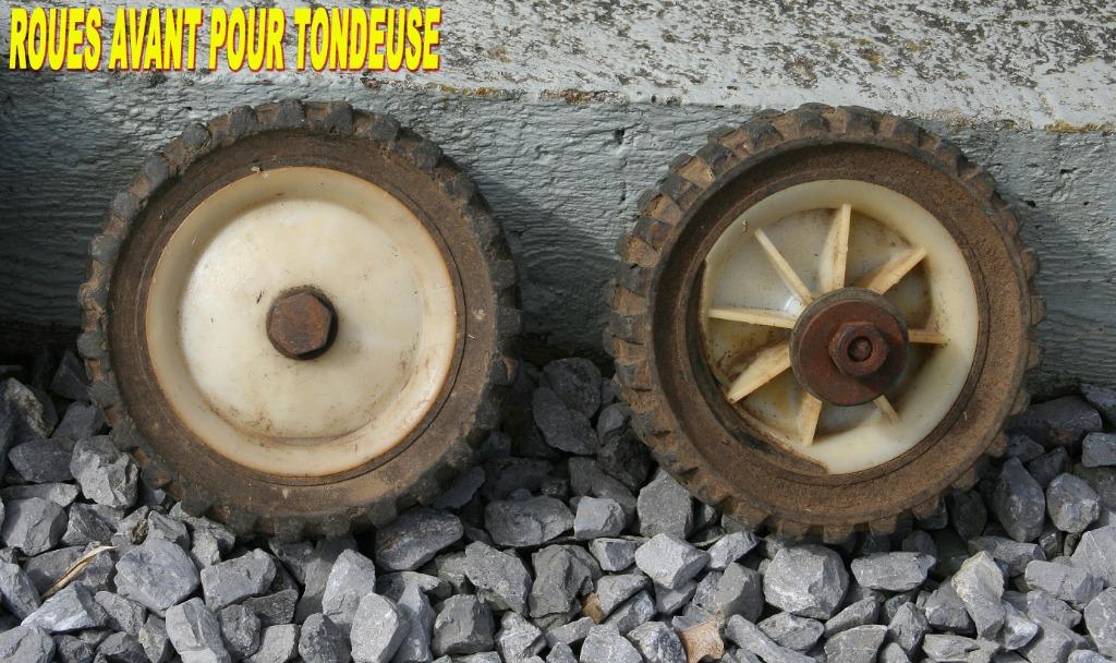 roues pour tondeuses, Jardin & Terrasse, Enlèvement, Utilisé, Tondeuses à gazon à essence