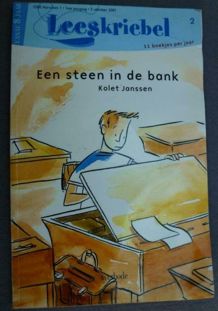 Een steen in de bank Kolet Janssen, Gelezen, Fictie algemeen, Ophalen of Verzenden, Kolet Janssen