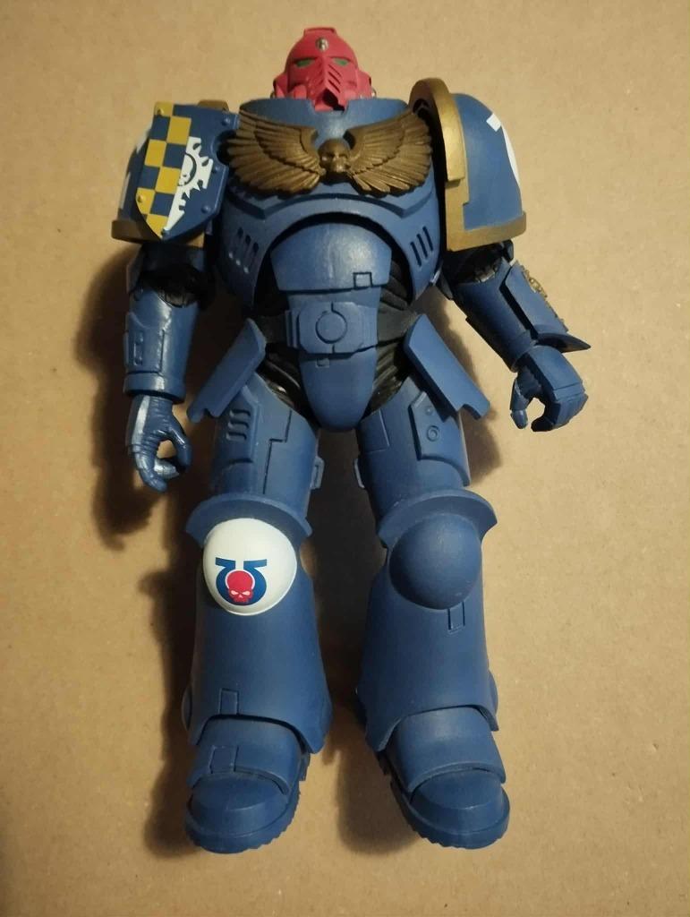 Warhammer McFarlane 1 x Space Marine 19 cm, Ophalen of Verzenden, Gebruikt, Warhammer, Figuurtje(s)
