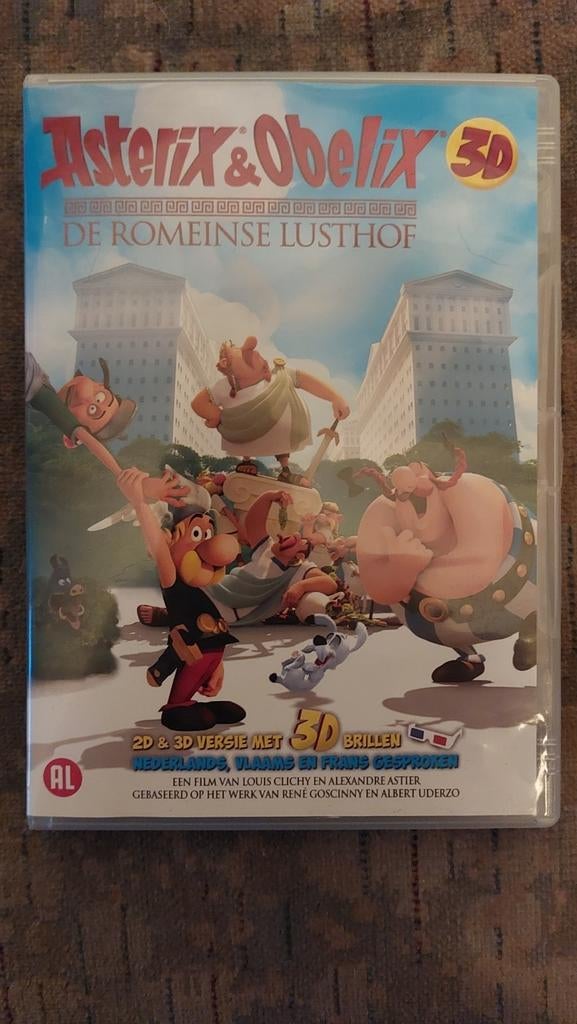 DVD Asterix & Obelix: de Romeinse lusthof, Cd's en Dvd's, Ophalen of Verzenden, Zo goed als nieuw