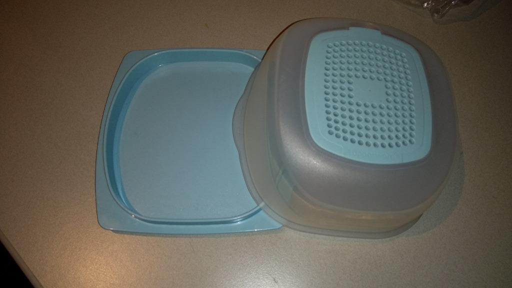 Tupperware Chee Smart mini 15 x15 x h7cm Ex demo, Enlèvement ou Envoi, Comme neuf, Bleu