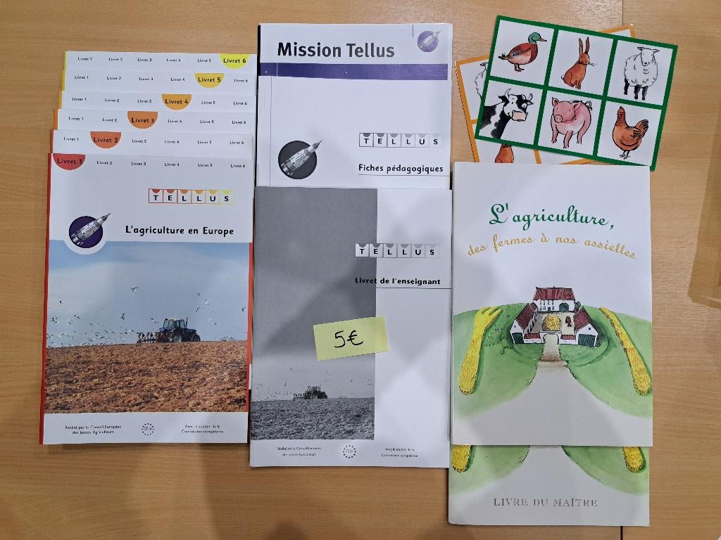 L'agriculture - Manuel scolaire Eveil, Enlèvement, Neuf, Primaire