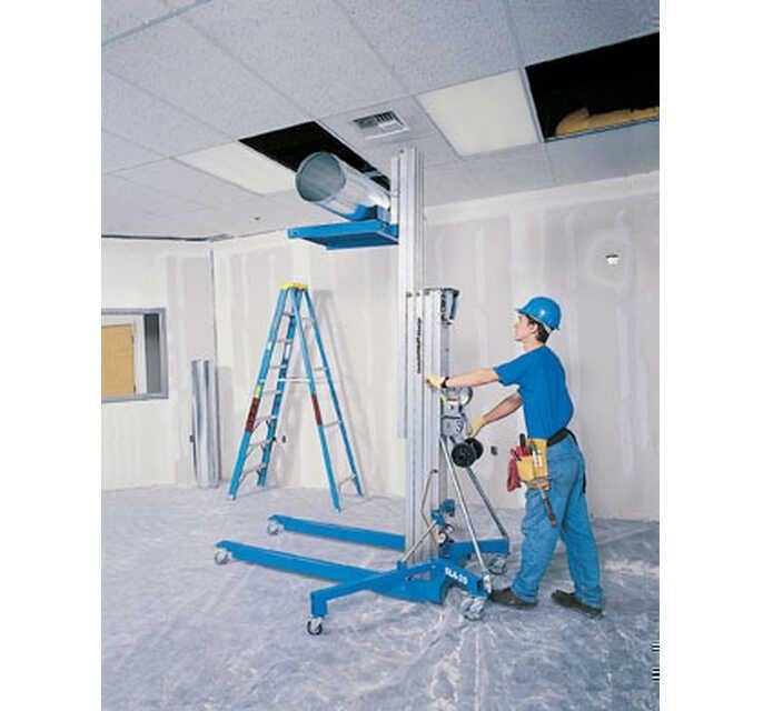 Genie SLA-20 materiaallift / kanaallift te huur, Enlèvement