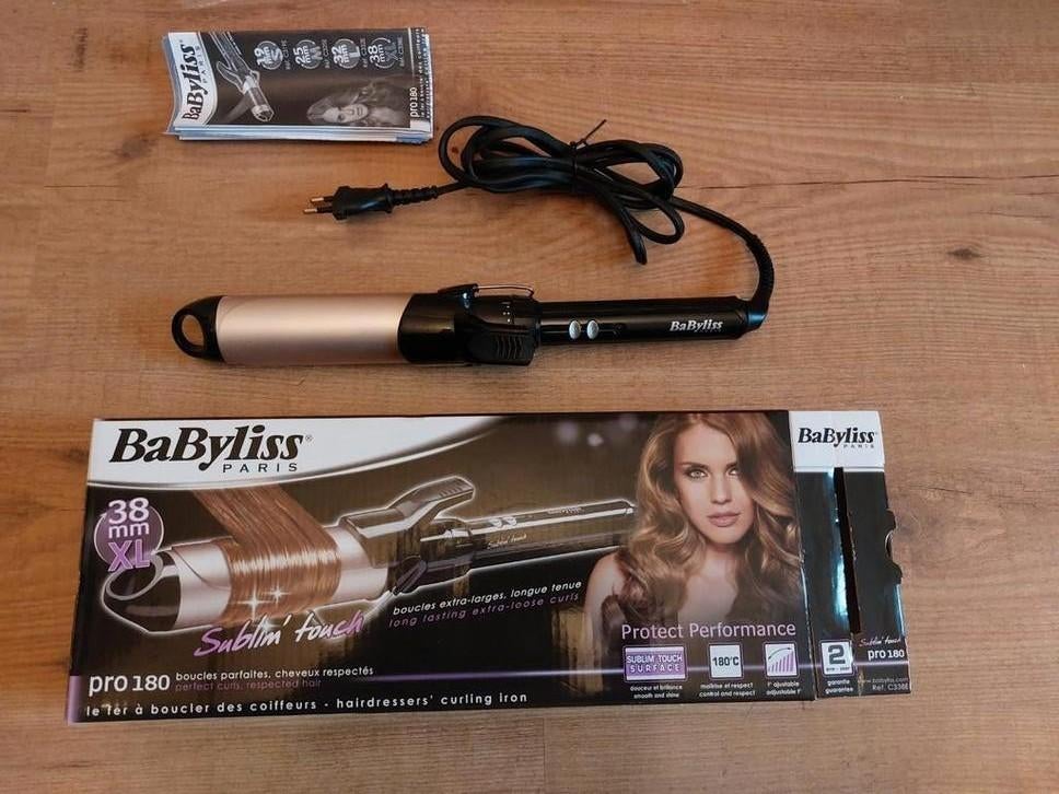 (DV01) Babyliss Boucleur XL 38 mm - Neuf, Enlèvement ou Envoi, Neuf, Fer à friser ou Lisseur