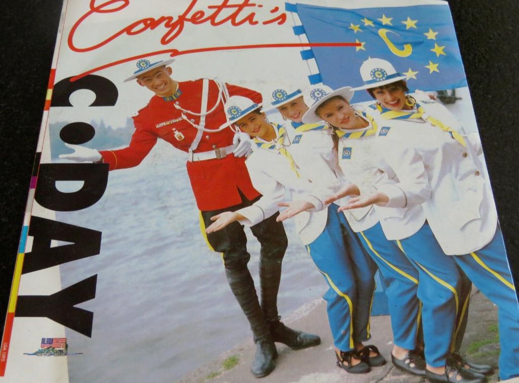 CONFETTI'S  2 x 7" VINYL / IMPORT MUSIC USA - NEW BEAT 1989, CD & DVD, Enlèvement ou Envoi, Utilisé, Techno ou Trance