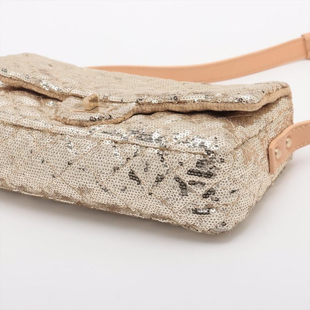Chanel 2.55 mini Reissue matelassé, Enlèvement ou Envoi, Utilisé, Or, Autres marques