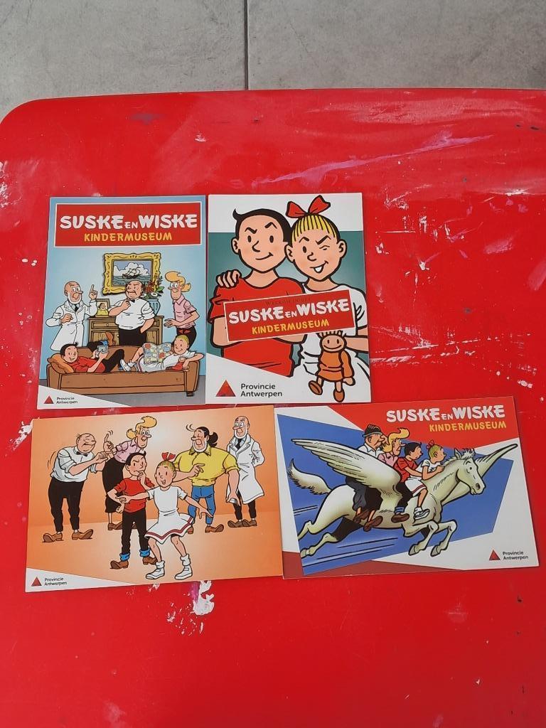 Suske en Wiske 4 postkaarten als set Nieuw!, Verzamelen, Ophalen of Verzenden, Suske en Wiske, Nieuw, Gebruiksvoorwerp