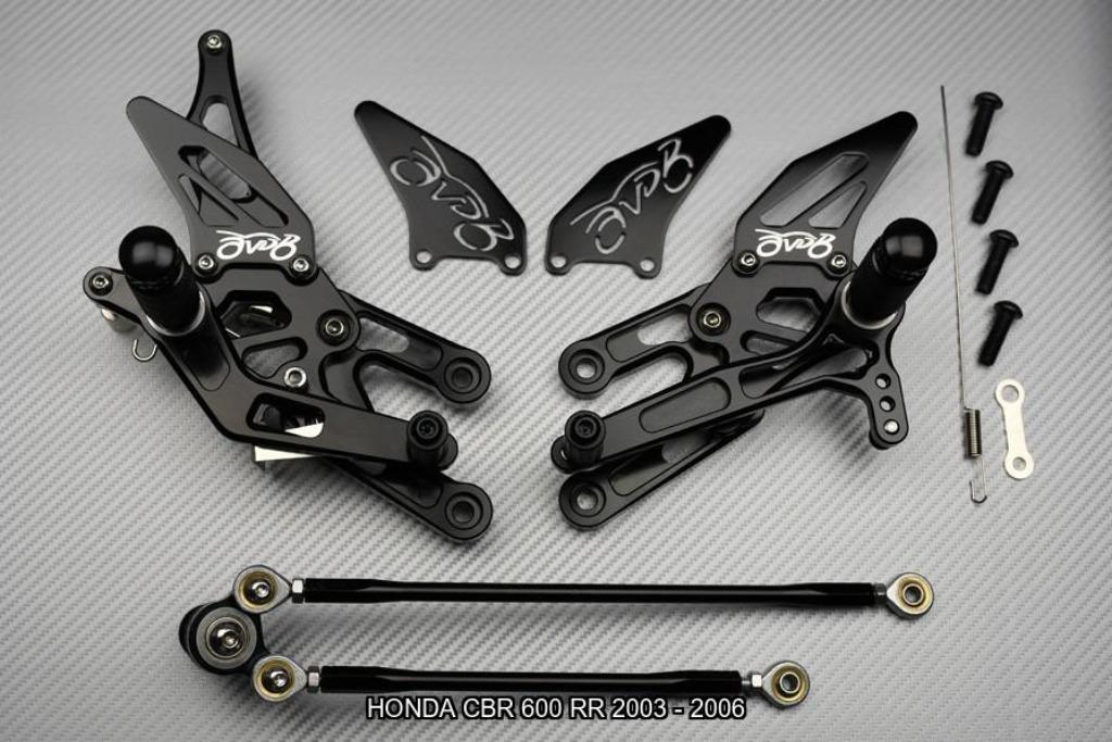 Platine Commandes Reculées HONDA CBR 600 RR 2003 2006 2005, Enlèvement ou Envoi, Neuf
