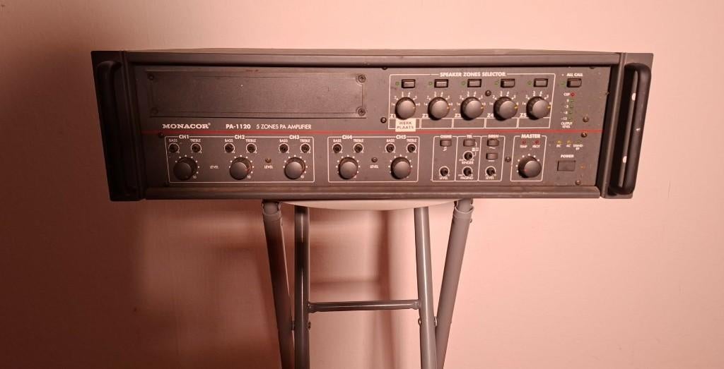 PA-1120 5 Zones Amplifier, Audio, Tv en Foto, Versterkers en Ontvangers, Ophalen, Overige systemen, Overige merken
