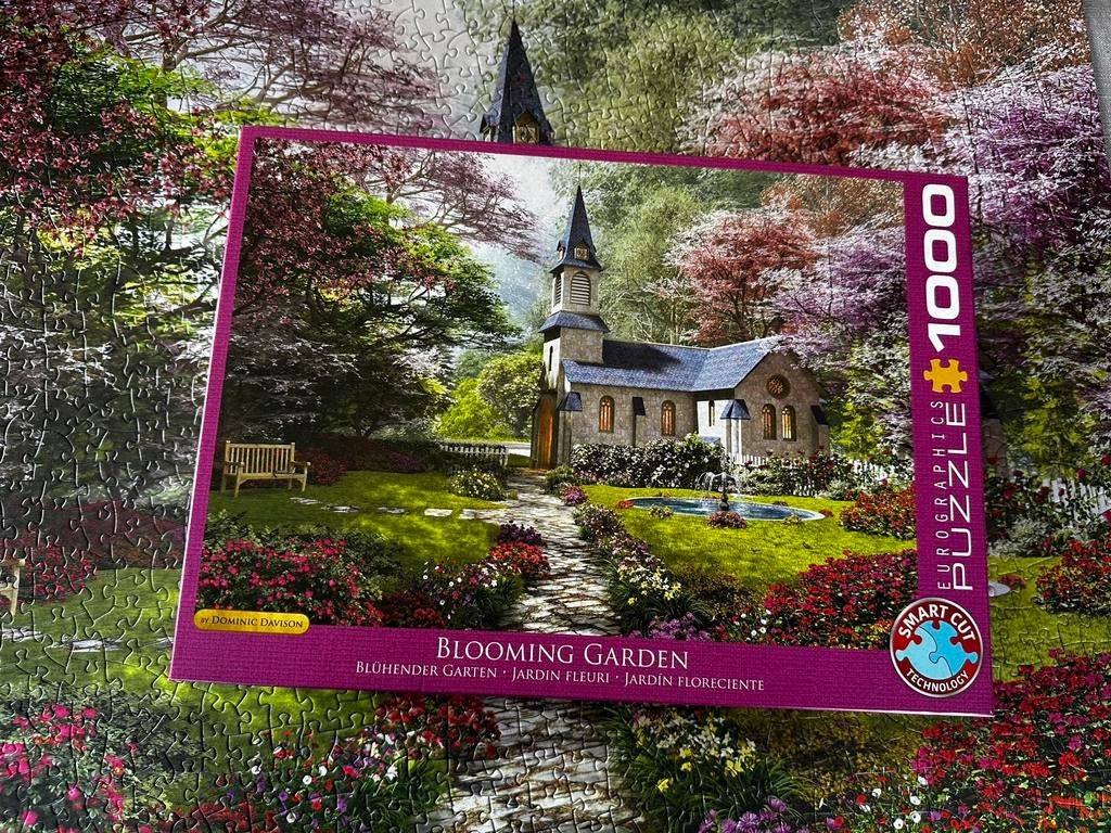 Eurographics puzzel 1000 stukjes, Ophalen, Zo goed als nieuw