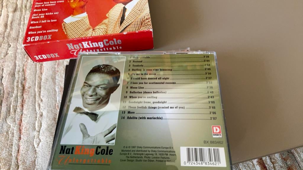 Nat king Cole cd box, Ophalen of Verzenden, Zo goed als nieuw