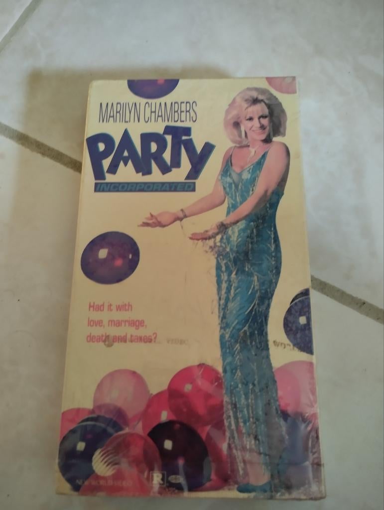 Party Incorporated VHS (1989, Marilyn Chambers), Ophalen of Verzenden