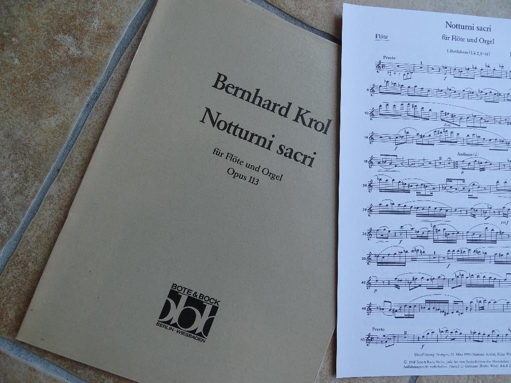 Bladmuziek fluit en piano/orgel 3 mooie boeken, Musique & Instruments, Partitions, Orgue, Enlèvement ou Envoi, Comme neuf, Classique