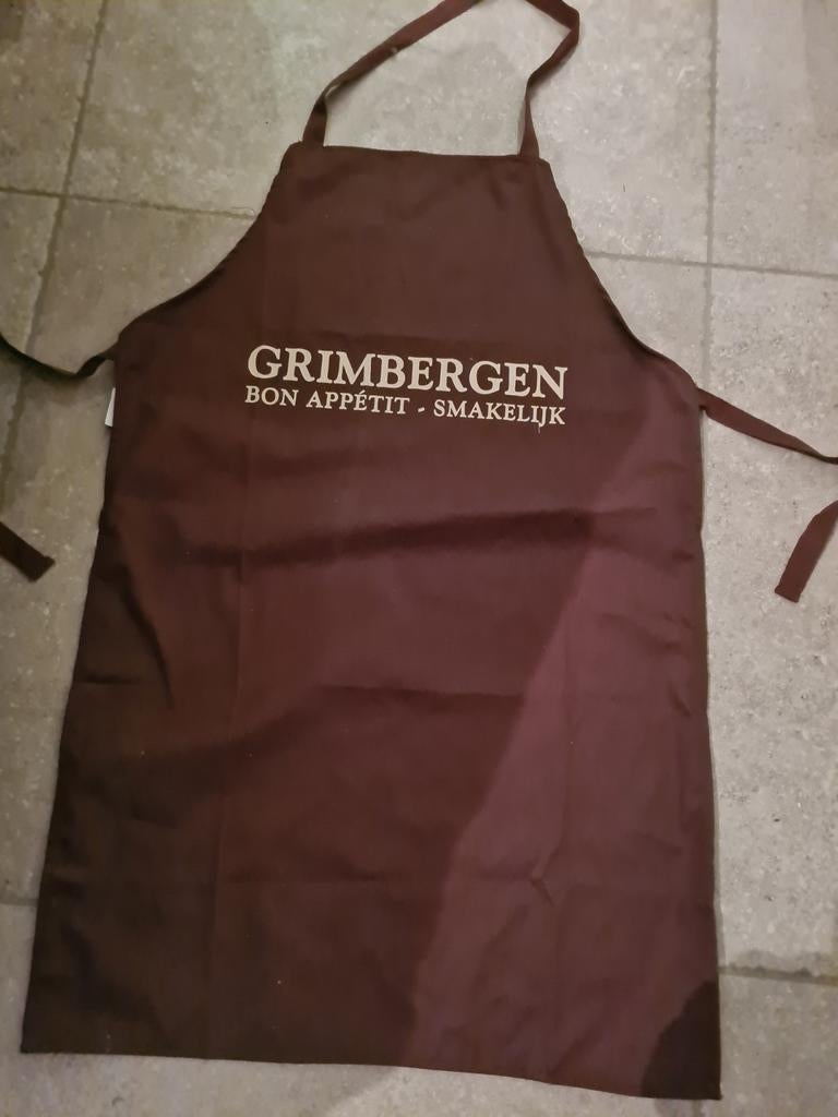 Grimbergen. Tablier, Collections, Marques de bière, Enlèvement ou Envoi