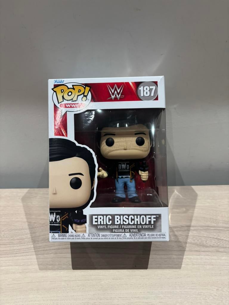 Funko Pop! WWE Eric Bischoff #187 – NWO / WCW-legende, Ophalen of Verzenden, Zo goed als nieuw