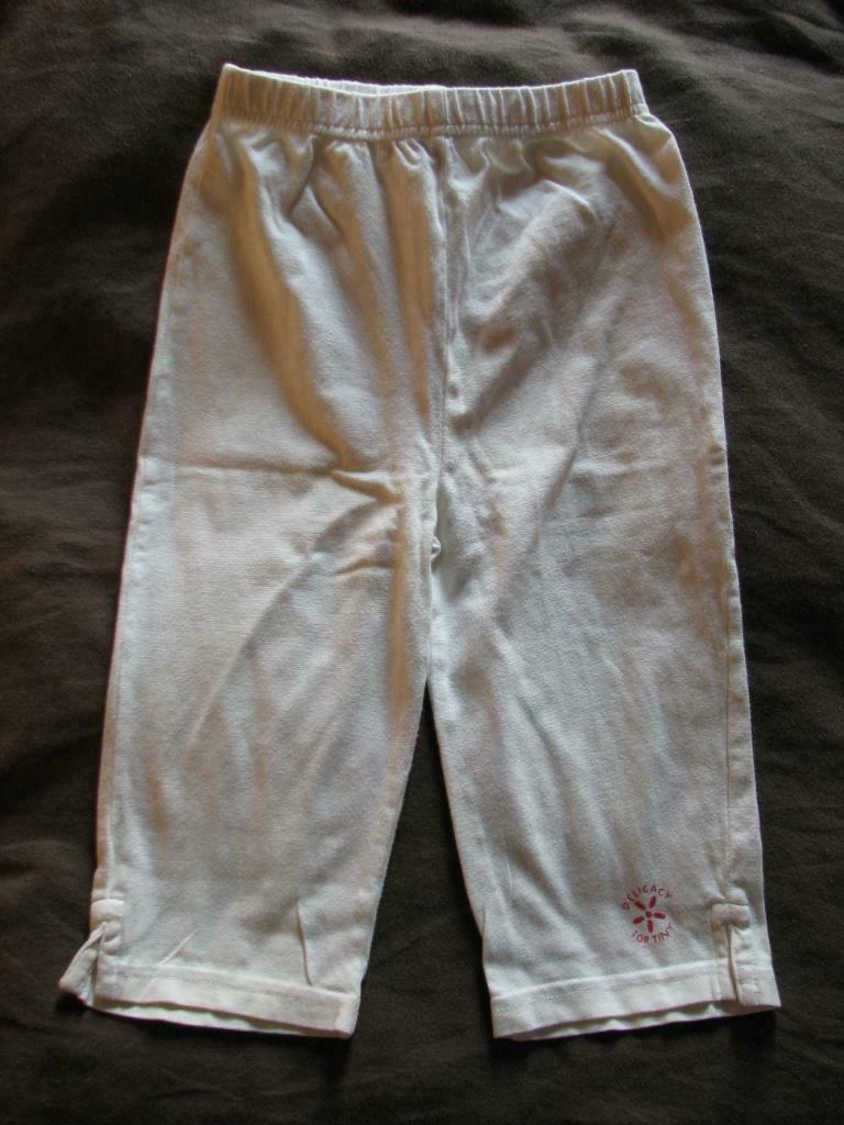 Legging blanc jusqu' au genoux pour fille 5 ans (110), Enfants & Bébés, Enlèvement ou Envoi, Utilisé, Fille, Pantalon