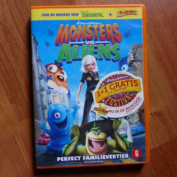 DVD Monsters vs. Aliens (Uitgave: 2009) (DVD1), À partir de 6 ans, Envoi, Film