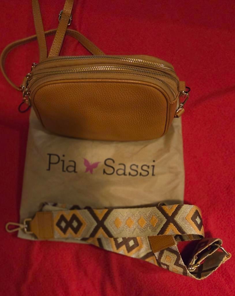 Handtas PIA SASSI, Enlèvement ou Envoi, Comme neuf, Sac à main