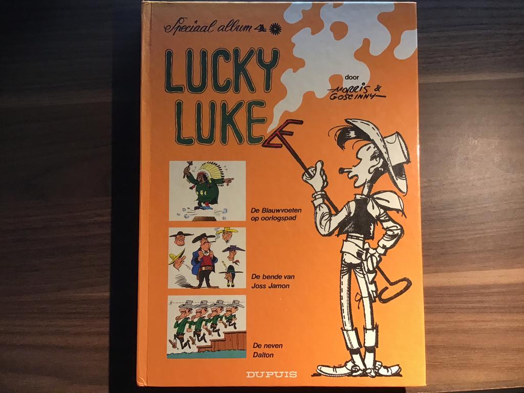 Speciaal album lucky luke, Ophalen of Verzenden, Gelezen