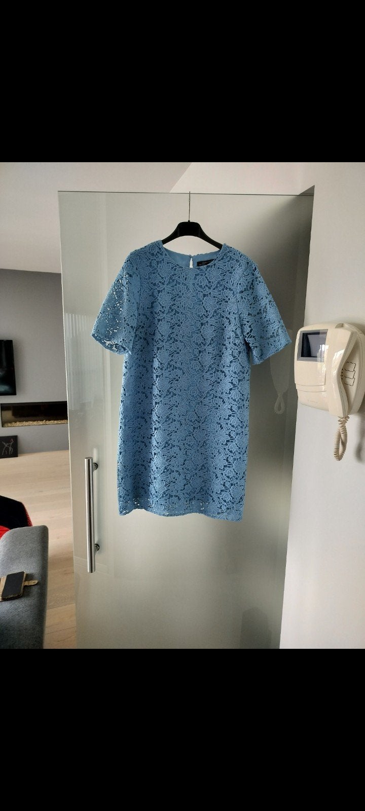 robe bleue, taille M, Enlèvement, Taille 38/40 (M), Bleu