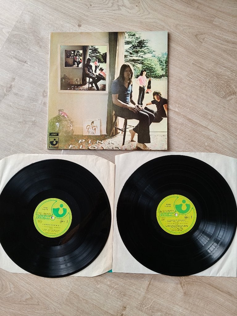 PINK FLOYD UMMAGUMMA DOUBLE LP COLLECTOR, CD & DVD, Vinyles | Rock, Comme neuf, Double LP, Pochette gatefold, Pressage original