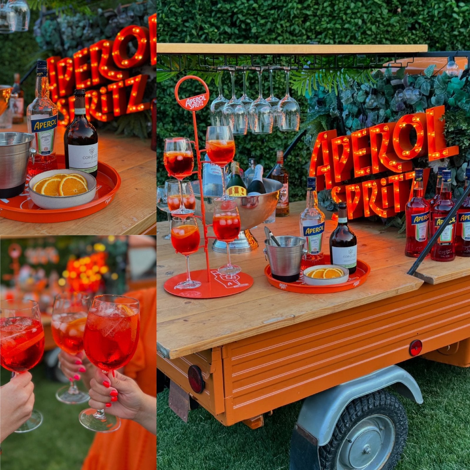 Aperol spritz bar, Enlèvement, Comme neuf
