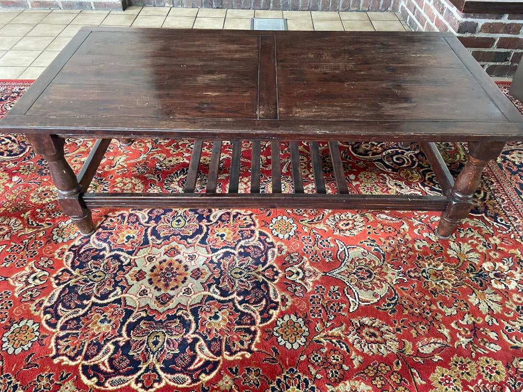 Houten salontafel, Ophalen, Zo goed als nieuw