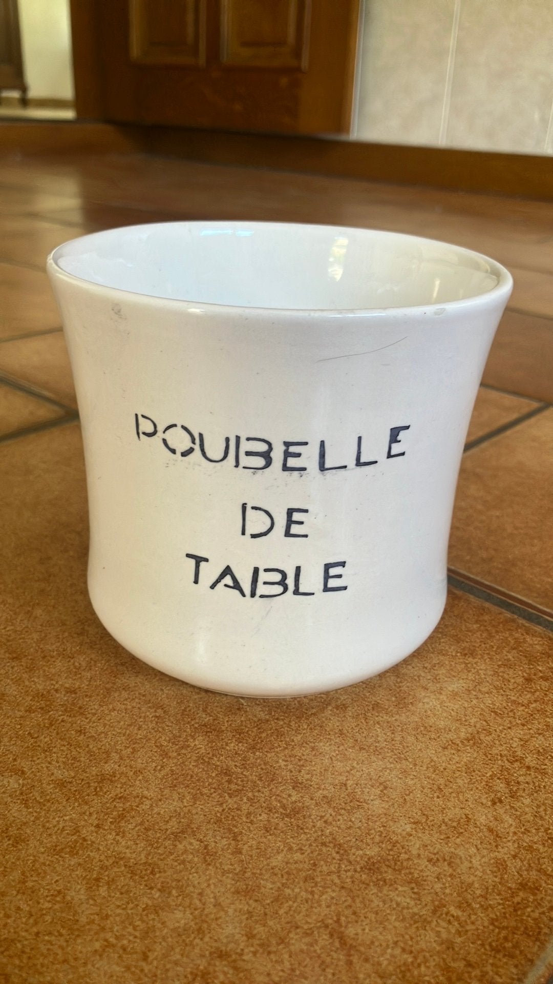 Originele Olaria de Alcobaça Poubelle de Table Portugal, Enlèvement ou Envoi