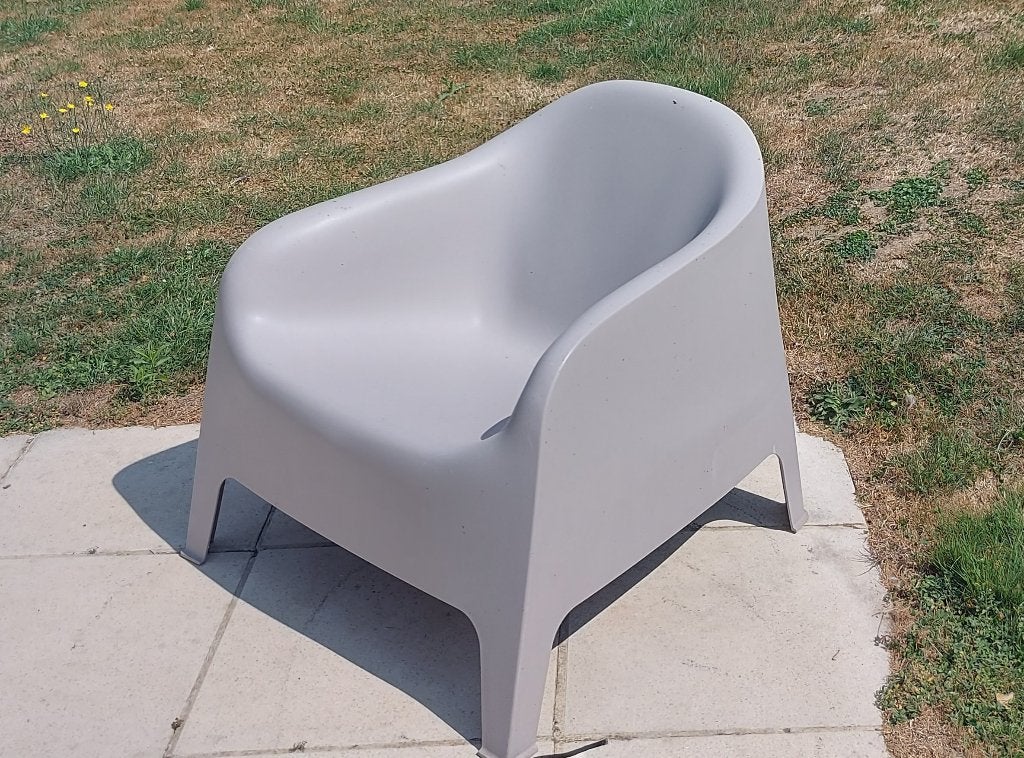 2 fauteuils de jardin avec 1 table basse, Jardin & Terrasse, Ensembles de jardin, Salons de jardin, Comme neuf, Synthétique, Enlèvement