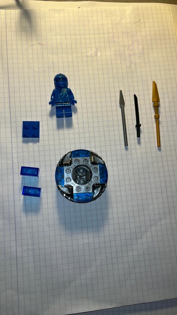 Complete set Jay NRG  lego ninjago 9570, Lego, Ophalen of Verzenden, Zo goed als nieuw, Ninjago