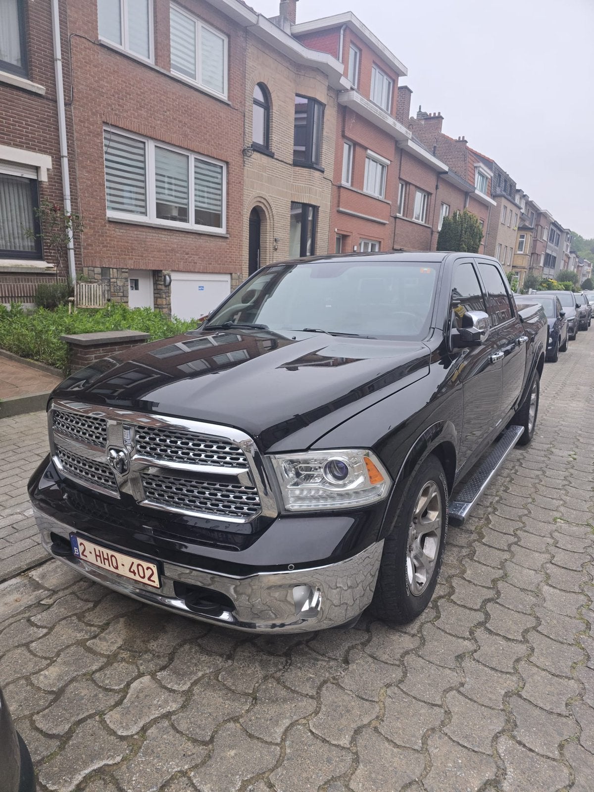 Dodge ram laramie 2013, Auto's, Automaat, Zwart, Leder, 5 zetels