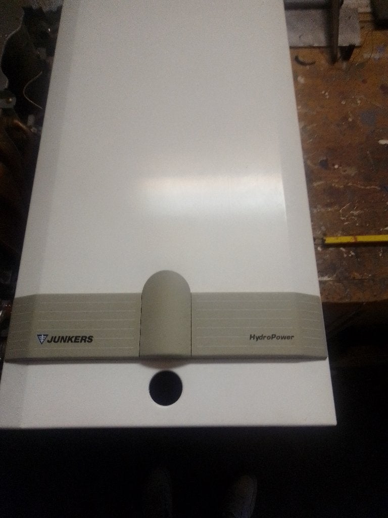 junkers hydropower geiser-doorstromer, Plus de 10 ans, Chauffe-eau, Enlèvement, Utilisé
