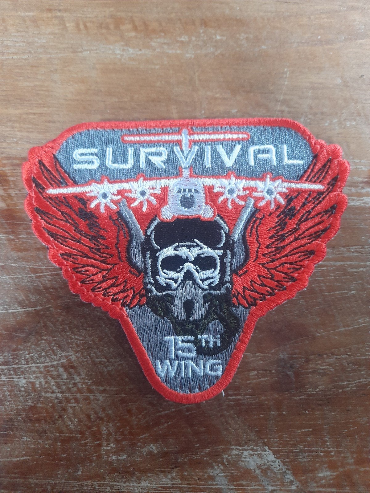 patch A400M SURVIVAL 15TH WING, Collections, Aviation, Enlèvement ou Envoi