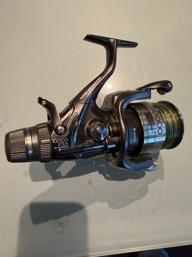 3shimano karpermolens 10000 xtea, Enlèvement, Comme neuf