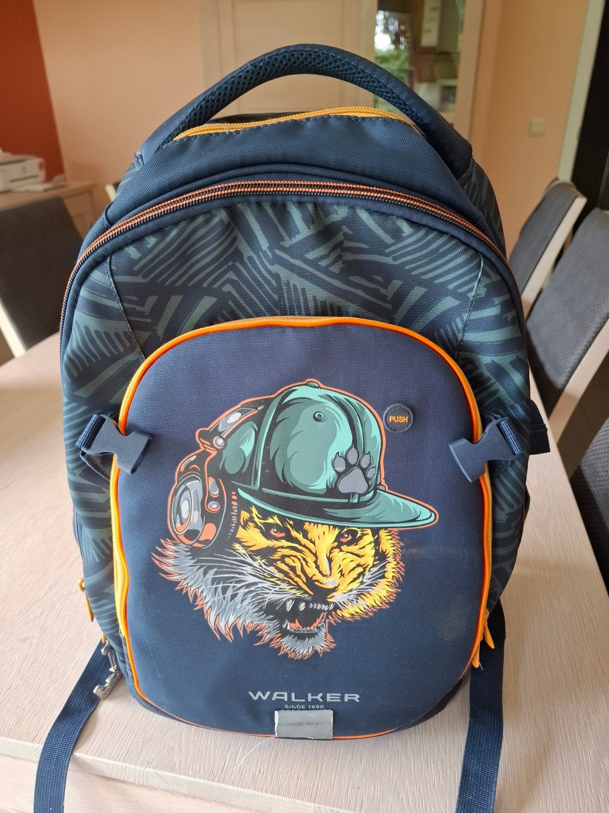 Walker Fame 2.0 Boekentas tijger, Enlèvement, Comme neuf, Orange, Sac à dos