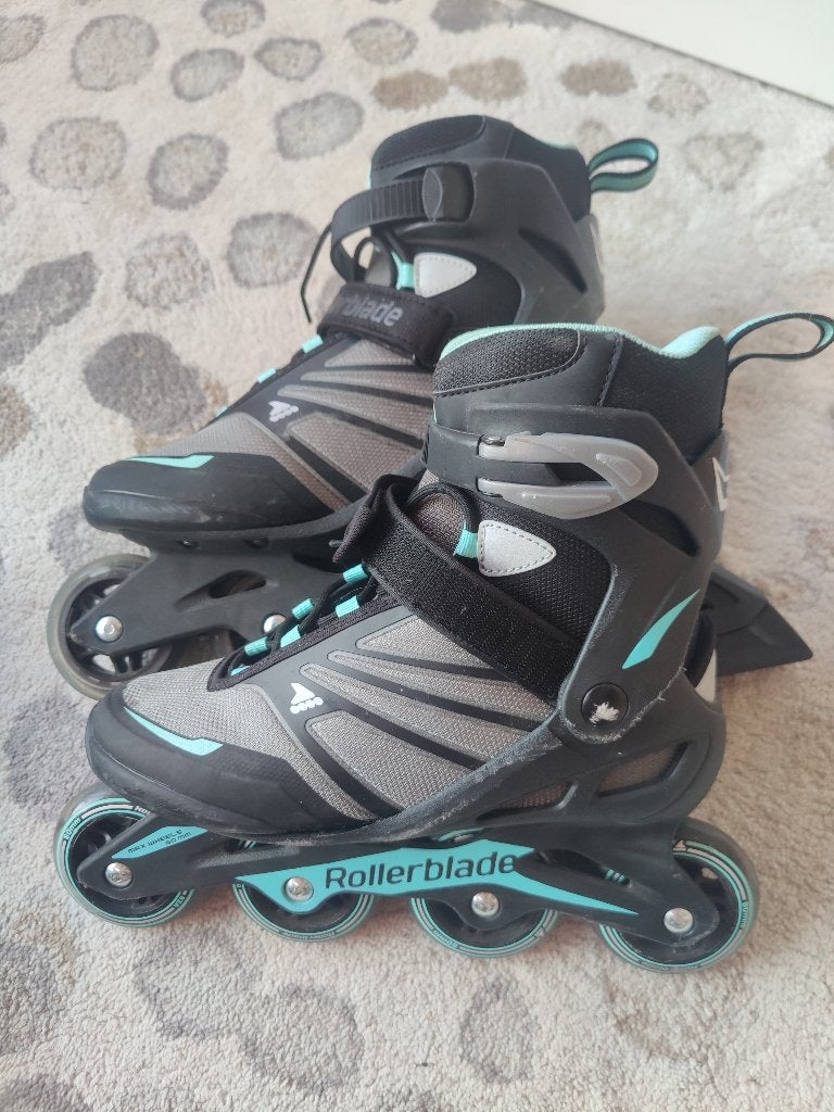 Rollerblade Zetrablade maat 41, amper gebruikt, Sport en Fitness, Skeelers, Kinderen, Zo goed als nieuw, Inline skates 4 wielen