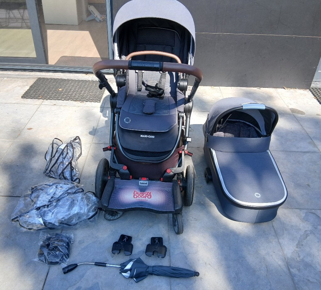 Buggy maxi cosi met reiswieg, Enlèvement, Utilisé, Maxi-Cosi, Protection de pluie