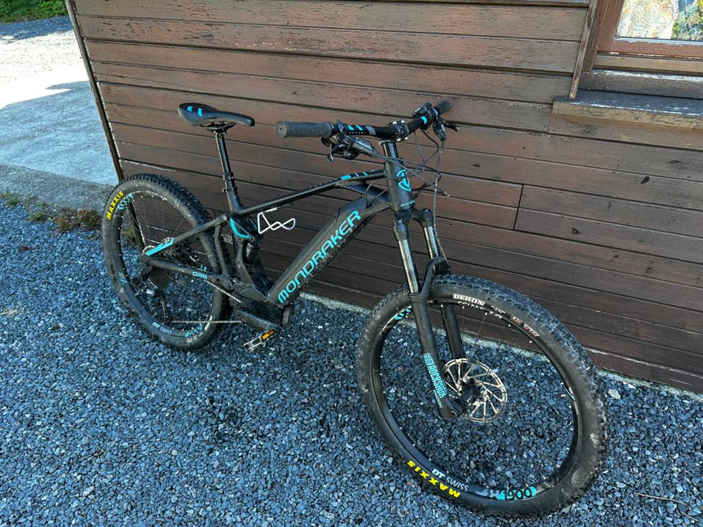 Vélo électrique Mondraker Chaser 2020, Vélos & Vélomoteurs, Enlèvement, Utilisé, 50 km par batterie ou plus, Autres marques