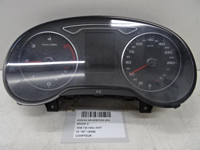 KM TELLER Audi A3 (8V1 / 8VK) (01-2012/10-2020) (8V0820870H), Gebruikt, Audi