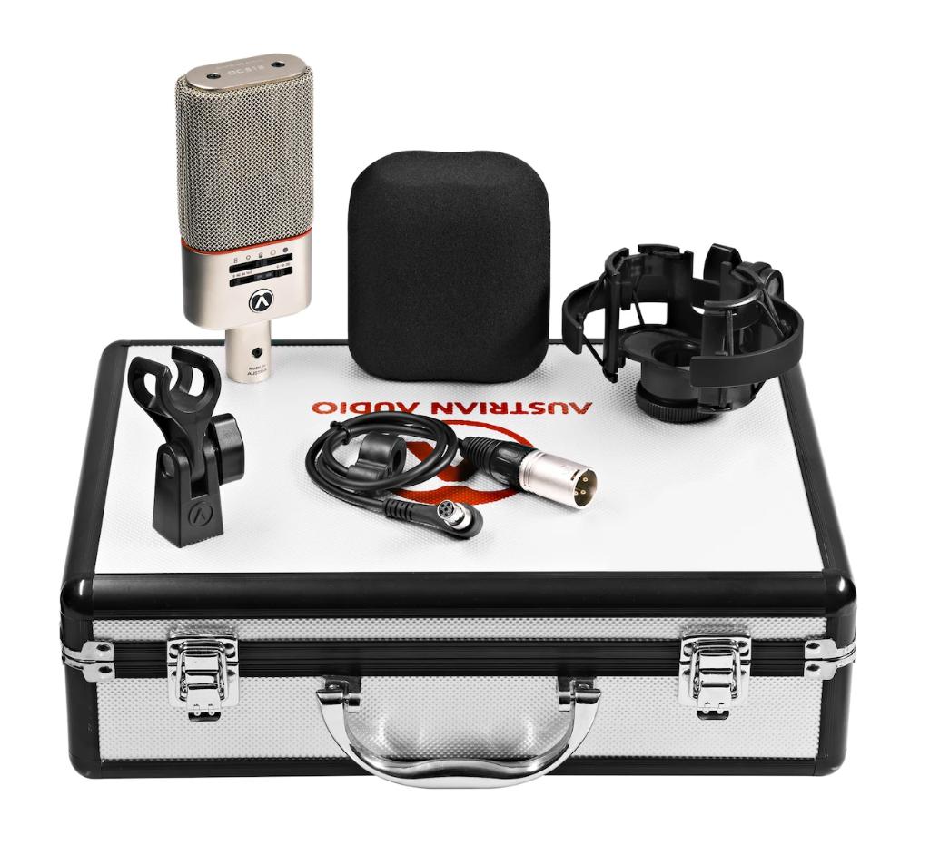 Austrian Audio OC818 Microfoon Studio Set, Musique & Instruments, Microphones, Enlèvement, Comme neuf, Micro studio