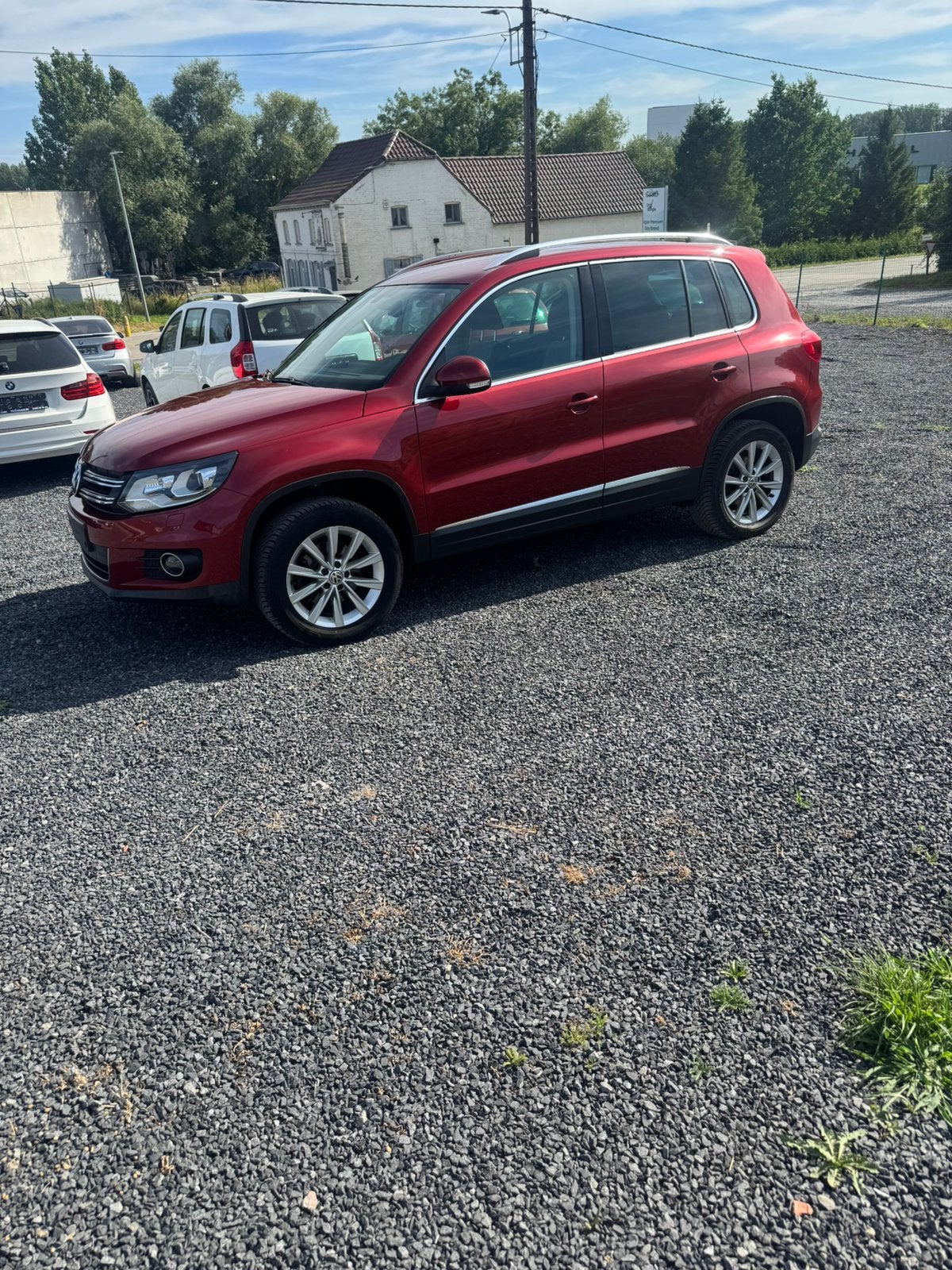 Vw tiguan 4x4 2.0 benzine km132715 bj2012 1jaar garantie, Auto's, Euro 5, Handgeschakeld, Tiguan, Parkeersensor
