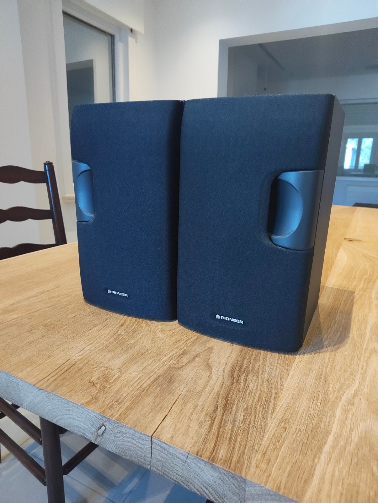 Pioneer S-P340A Boekenplank Luidsprekers, Ophalen, Zo goed als nieuw, 60 tot 120 watt, Pioneer