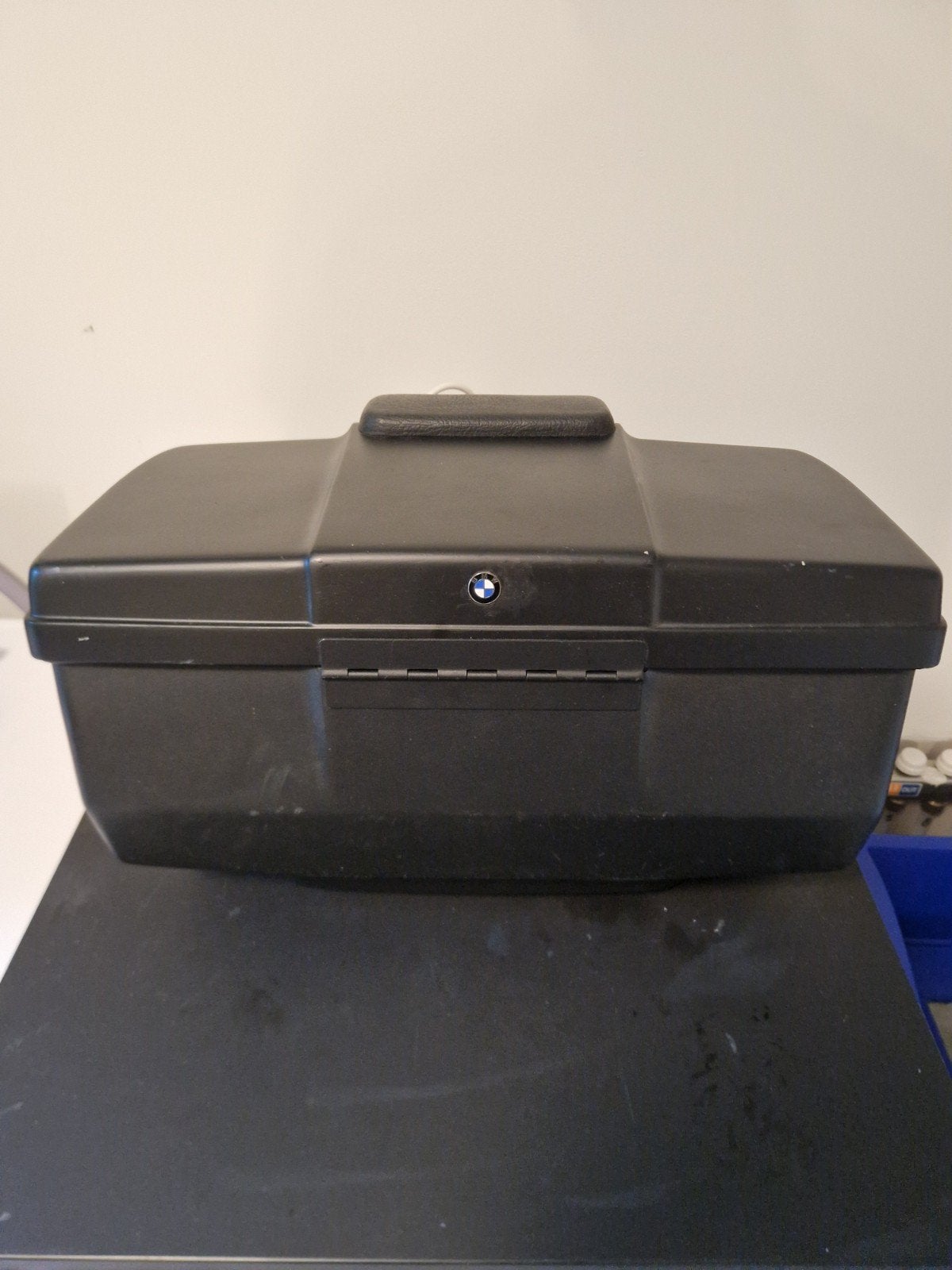 BMW topkoffer 22 liter, Ophalen
