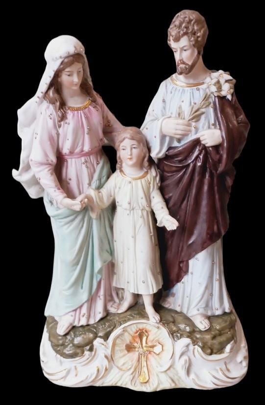 Vieux Paris heilige familie., Antiek en Kunst, Ophalen