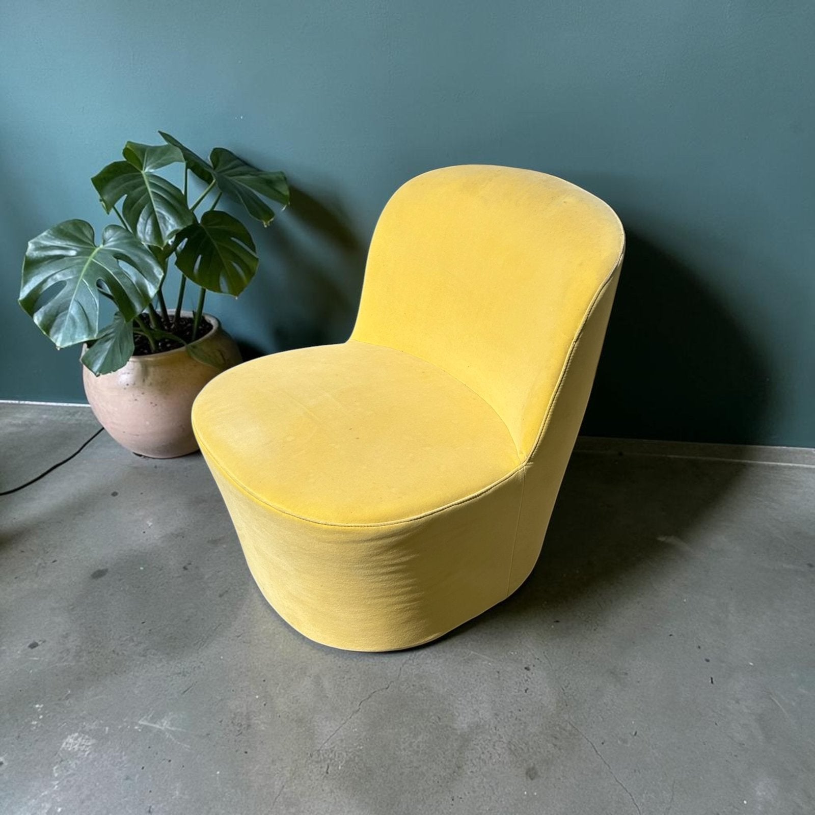 Fauteuil rotatif vintage, Maison & Meubles, Fauteuils, Enlèvement, Utilisé