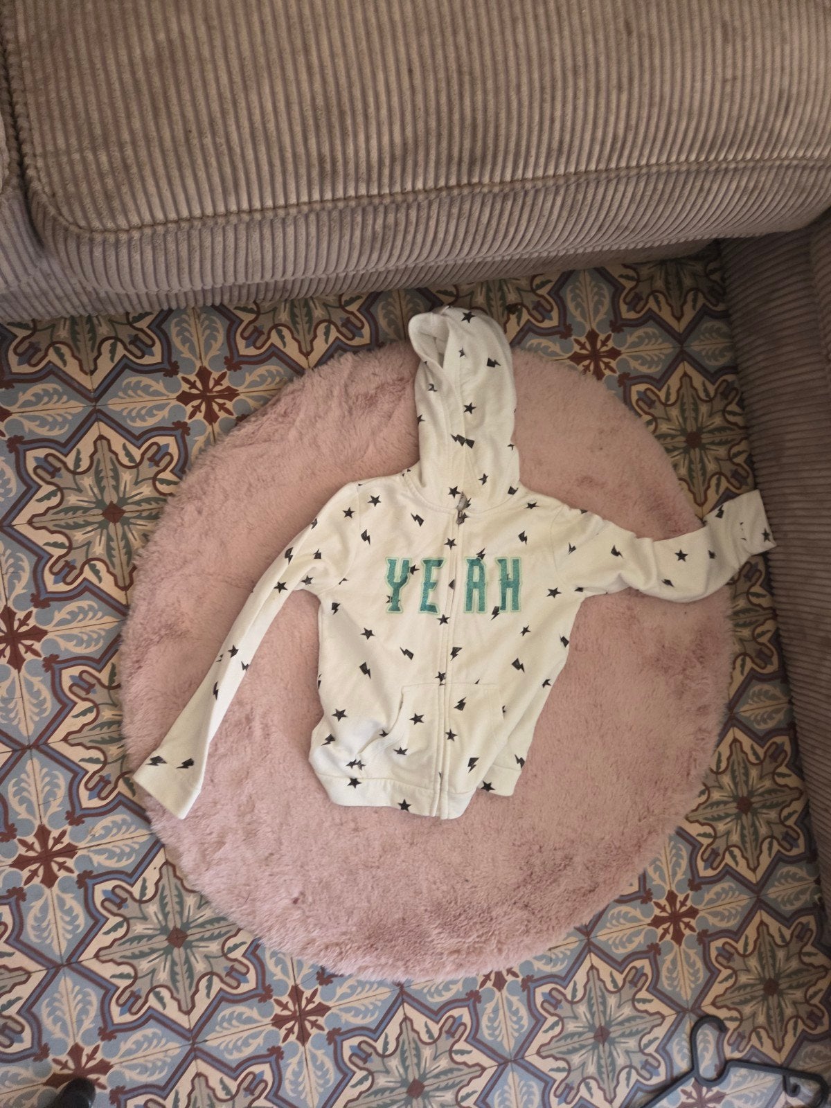 jas en hoodies, Enlèvement, Utilisé, Taille 128
