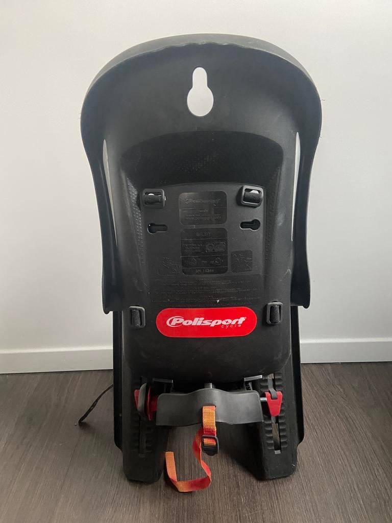Kinderstoel voor fiets, Fietsen en Brommers, Fietsaccessoires | Fietsstoeltjes, Achterzitje, Ophalen, 15 t/m 25 kg, Gebruikt