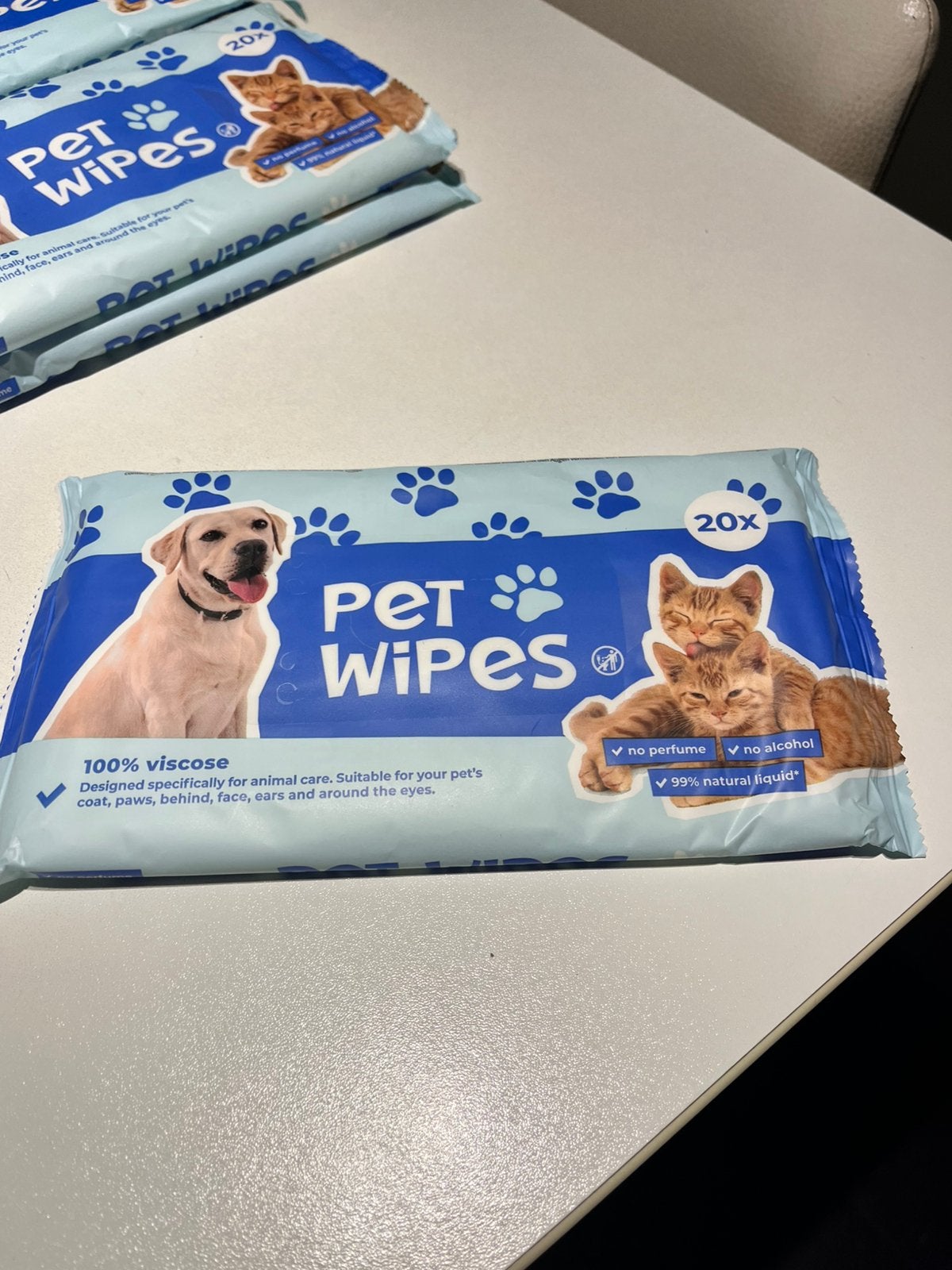 Voctige doekjes PET& WIPES 7 pakjes 3€, Tickets & Billets
