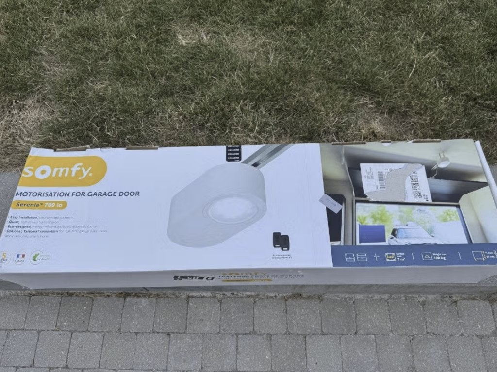 Motorisation porte de garage Somfy Serenia 700 io complète, Enlèvement, Comme neuf, Fonctionnement électrique