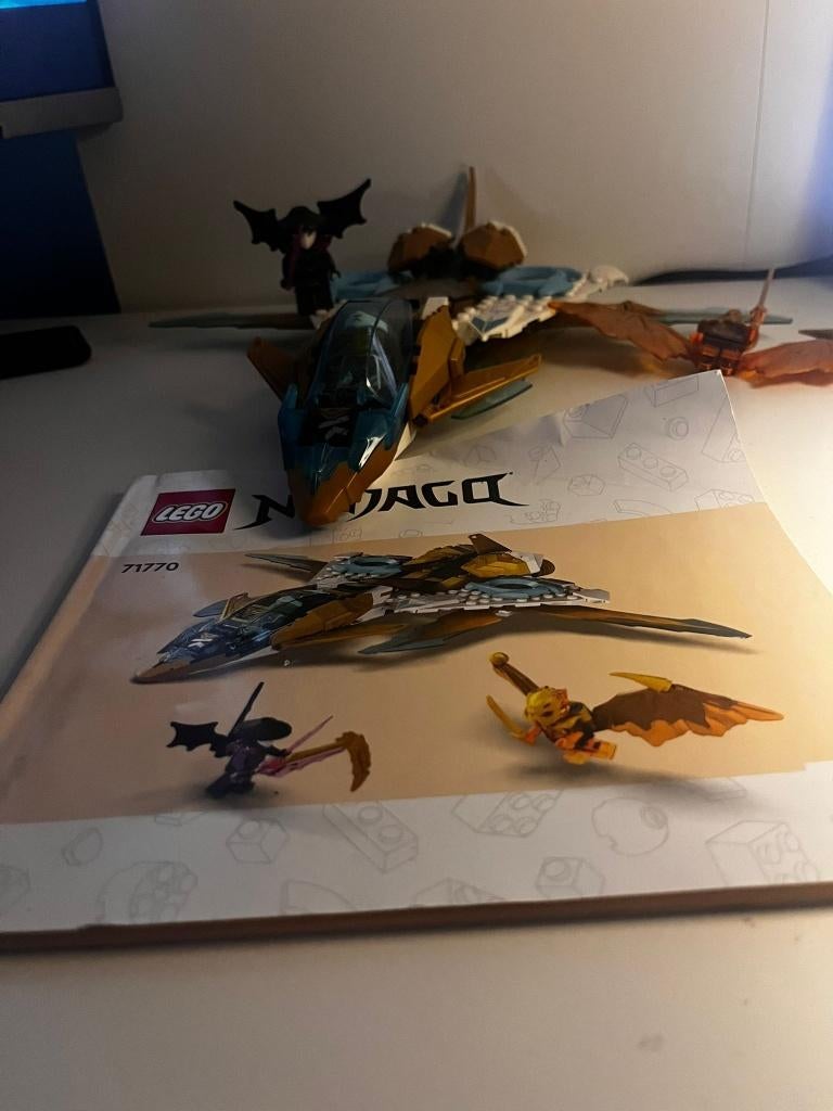71770 — LEGO NINJAGO Zane's Golden Dragon Jet, Ophalen, Lego, Compleet, Zo goed als nieuw